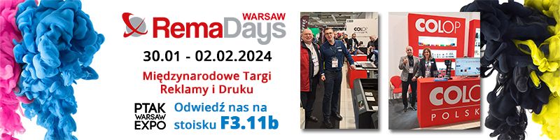 19 edycja RemaDays odbędzie się w dniach 30 stycznia do 2 lutego 2024r. w Ptak Warsaw Expo - serdecznie zapraszamy!